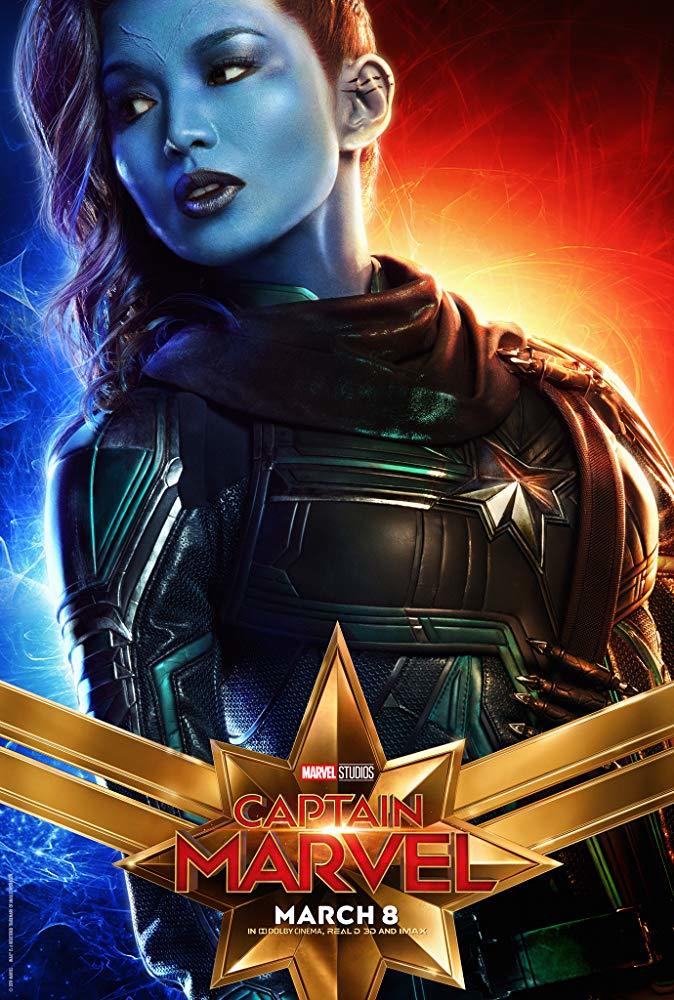 جما چان در پوستری از فیلم سینمایی کاپیتان مارول (Captain Marvel)